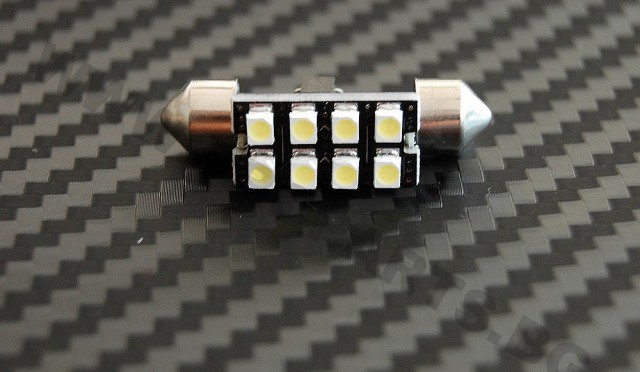LED крушка C5W с 8 диода CAMBUS
