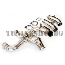 Downpipe за Mercedes Benz W213 E63 E63S AMG 4.0T M177 M178 2016- даунпайп