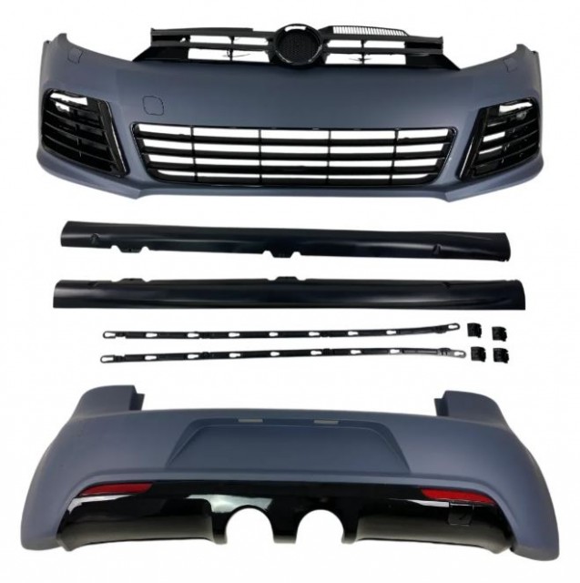 Боди кит пакет за VW Golf 6 R20 дизайн грундиран