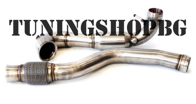 Downpipe за Mercedes Benz A45 AMG CLA45 AMG GLA45 AMG Даунпайп