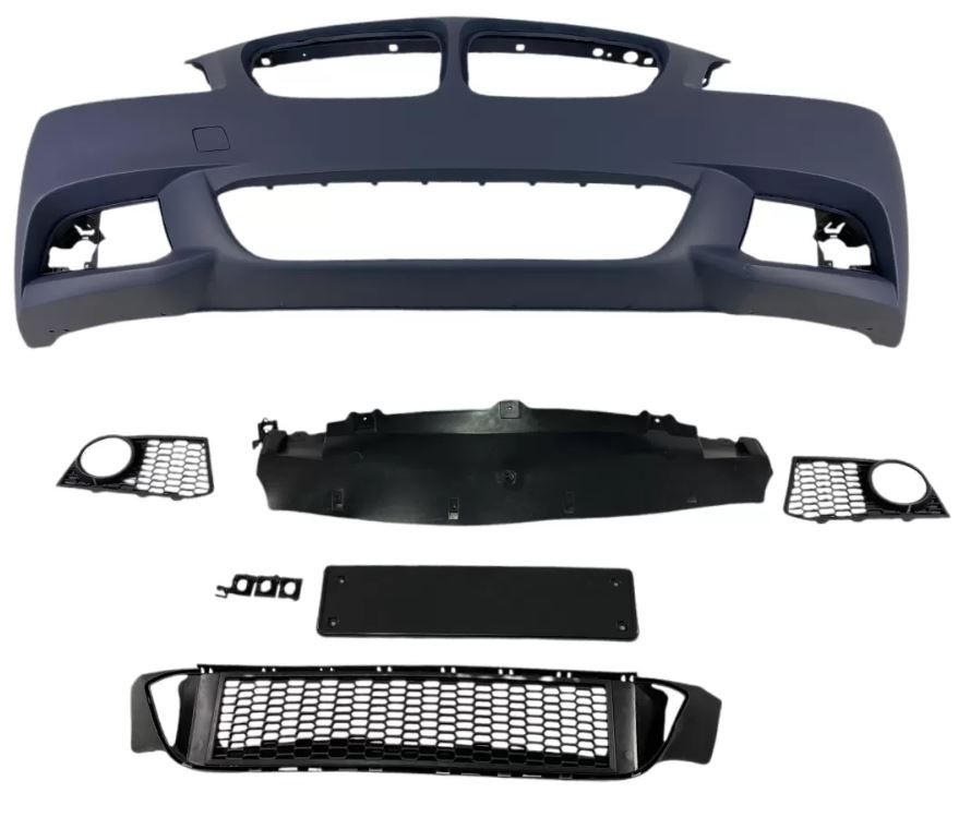 Предна M-Tech дизайн броня BMW F10 / F11 без парктроник