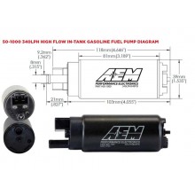 Горивна помпа AEM Electronics 340 LPH