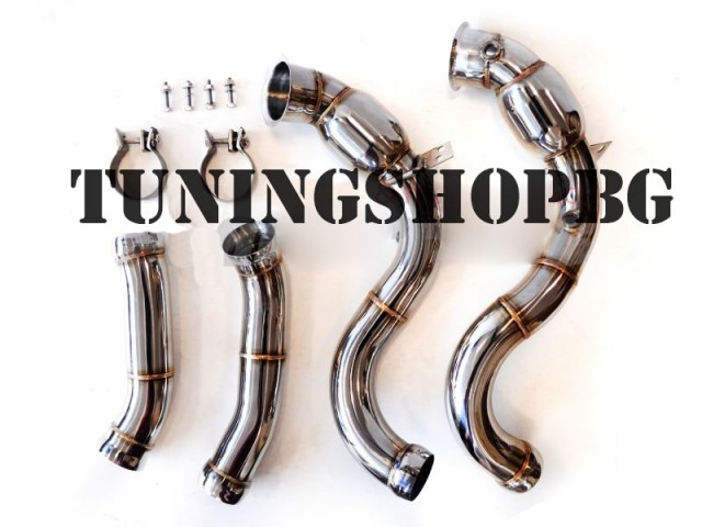 Downpipe за Mercedes Benz W205 C63 C63S AMG 2015+ Даунпайп