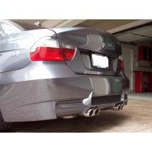 M3 стил задна броня за БМВ BMW E90 седан 2005-2008 година с два ауспуха