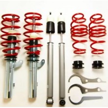 Регулируемо окачване за VW Golf 7 2012-2020 червено