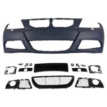 BMW E90 / E91 (2005-2008) - M-Tech дизайн с отвори за пръскалки, без парктроник грундирана